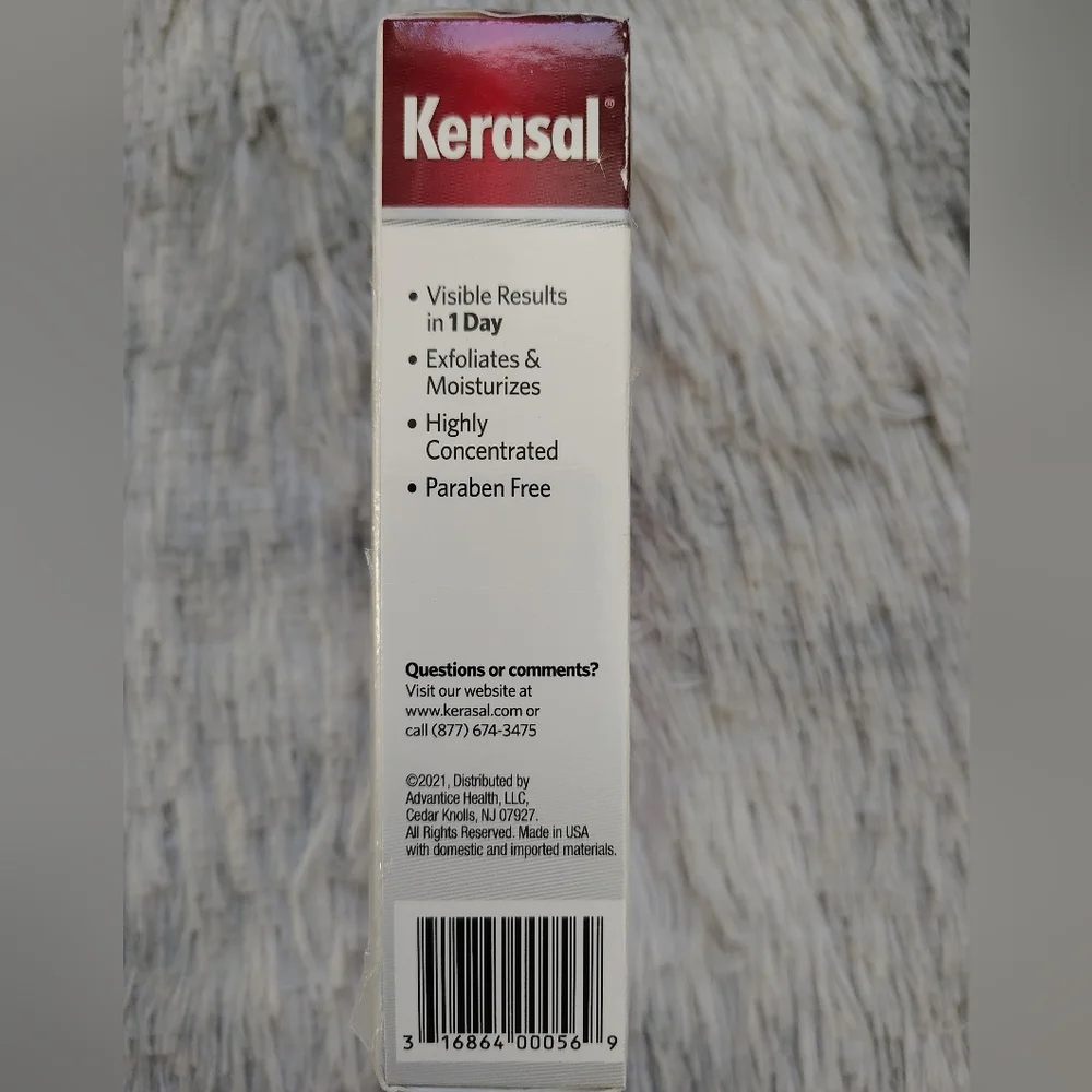 ☀️5/$25☀️ NWT Kerasal Intensive Foot Repair Ointment 0.5oz Exfoliate Moisturize